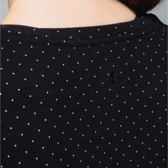 LULULEMON | Keep Up Crew in Sweet Spot Black Angel Wing/Black - Picture 3 of 14